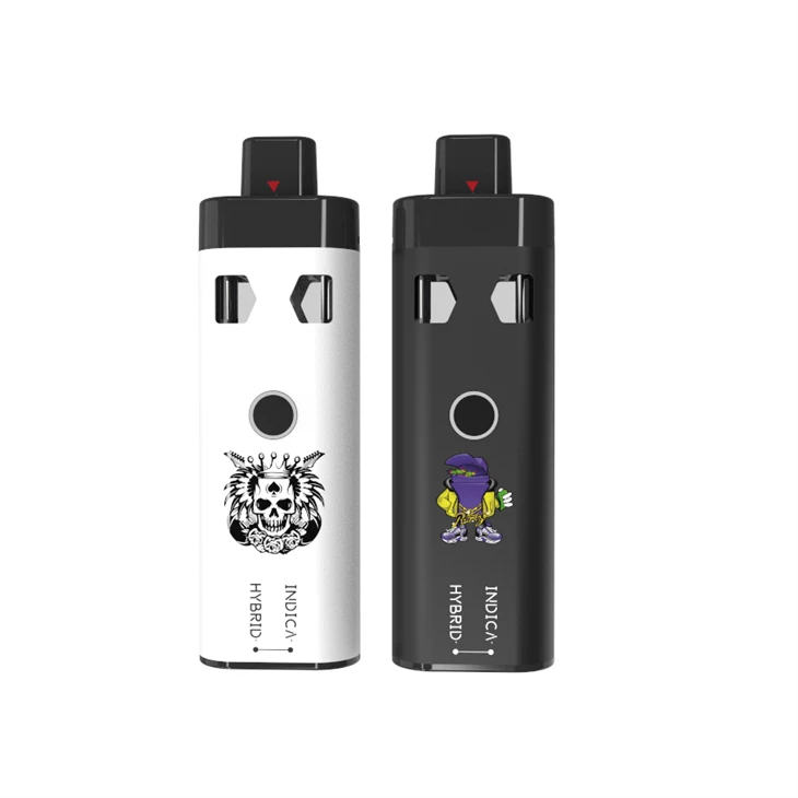 Europe Dual Chamber CBD/THC Cannabis Oil Rechargeable Disposable Vape Device
