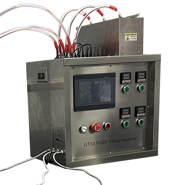 GT33 Automatic Pre-Rolls/Disposable Vape Pen Oil Filling Machine For CBD/THC/HHC Oil