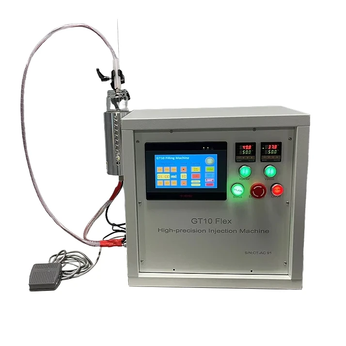 Poland Germany Heated Oil Filling Machine 510 Glass Cartridge 1 Ml Distillate Oil Cartridges Machine Handheld Discount Cart Filler