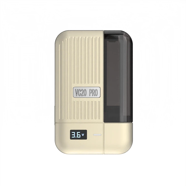 USA 2025 VC20 PRO Live Rosin Empty Disposable Vape Device Dengan Fungsi Prapemanasan & Pelarasan Voltan